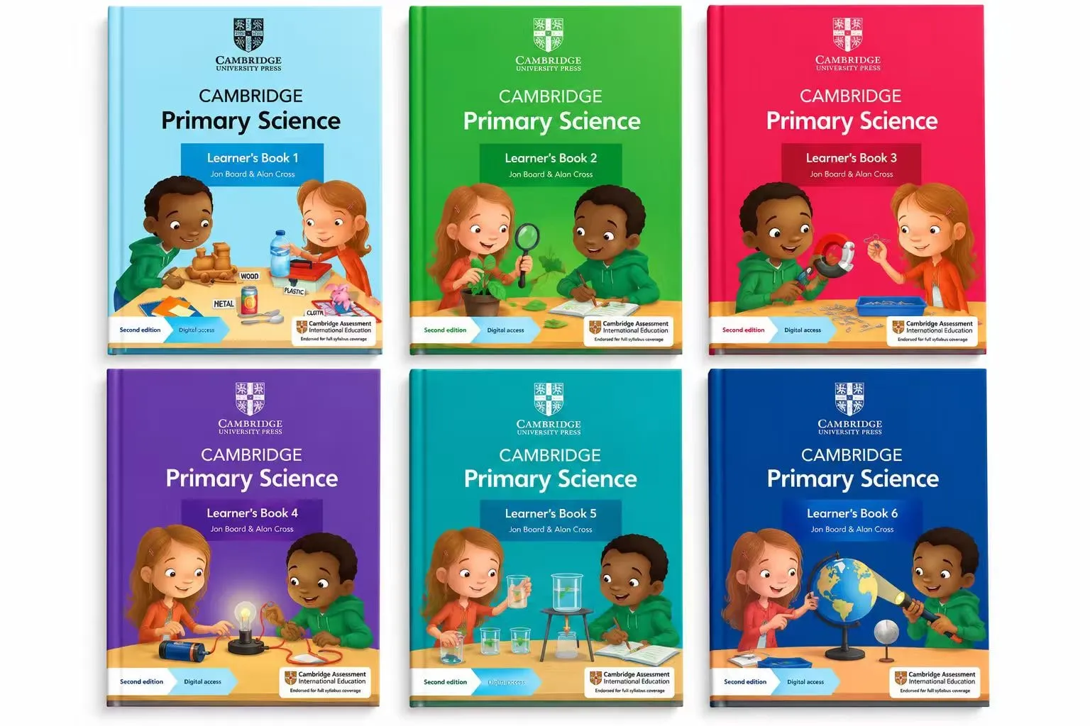Cambridge Primary Science Learner's Books 1 to 6